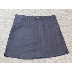 Vintage‎ Y2K Arjun Designed in Italy Denim A Line Skirt Womens Size 36 NEW